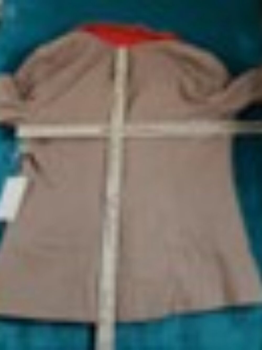 41 Hawthorn Stitch Fix Women's Camel Blazer w/Red Elbow Patches NWT. - Picture 4 of 6